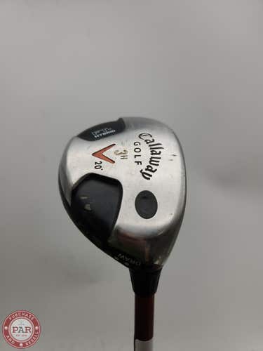 CALLAWAY FUSION FT  3 HYBRID 20* REG ALDILA NVS 85-R GOOD