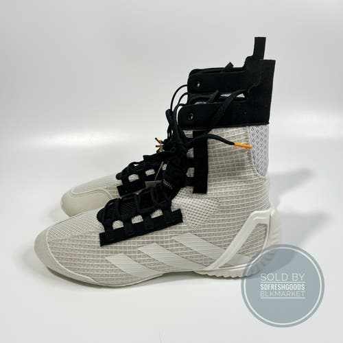 Adidas Speedex 23 NBY Orbit Grey Pure Orange Mens Boxing Shoes 9.5