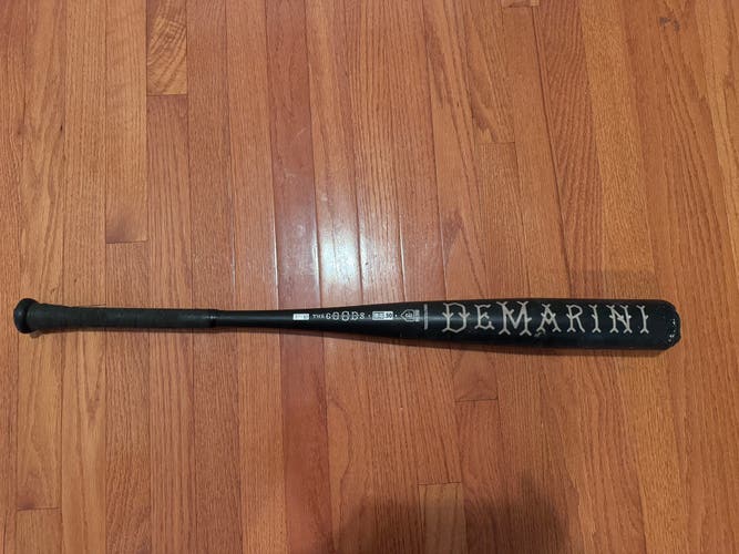2025 DeMarini The Goods One Piece Alloy BBCOR Certified Bat (-3) 30 oz 33" (Used)