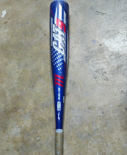 2021 Marucci CAT9 Pastime Alloy USSSA Certified Bat (-10) 18 oz 28" (Used)