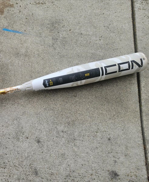 2025 Rawlings Icon Composite USSSA Certified Bat (-8) 23 oz 31" (Used)