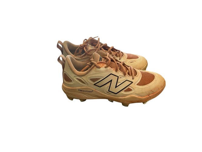 Used New Balance VELO V4 Adult FB Cleats White Senior 7 11859-S000033037