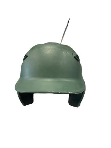 Used Rawlings Batting Helmet No Mask Green MD 11859-S000033009