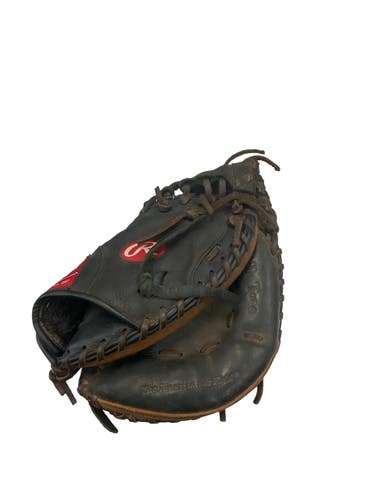 Used Rawlings PREMIUM SERIES BB/SB Catchers RH Throw Black 32 1/2" 11859-S000033004