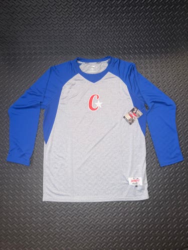 Team Cuba Men’s Baseball Long Sleeve Shirt Size Large