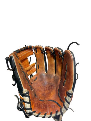 Used Wilson A2000 BB/SB Glove RH Throw Black And Copper 11 3/4" 11873-S000247060