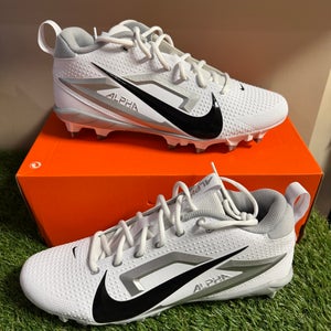 Men's 11 Wide Nike Oregon Ducks PE Alpha Menace 4 Football Cleats HF3441-114 NEW