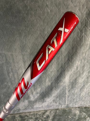 2023 Marucci CAT X Composite Bat USSSA Certified (-5) Composite 27 oz 32" (Used)