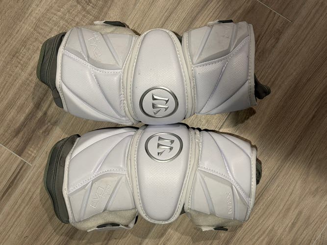 Large Adult Warrior Evo Pro Arm Pads (Used)