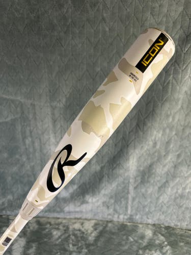 2025 Rawlings Icon Composite Bat USSSA Certified (-10) Composite 18 oz 28" (Used)