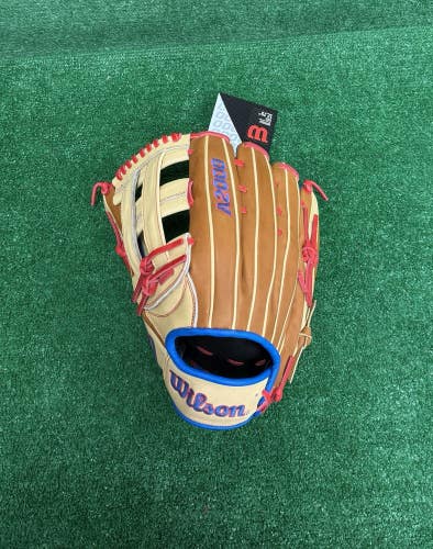 Wilson A2000 12.75" 1777 Left Handed Outfield Baseball Glove - Lefty
