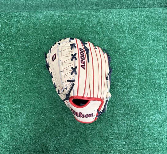 Wilson A2000 12" DH12 Left Handed Pitchers Baseball Glove - Lefty