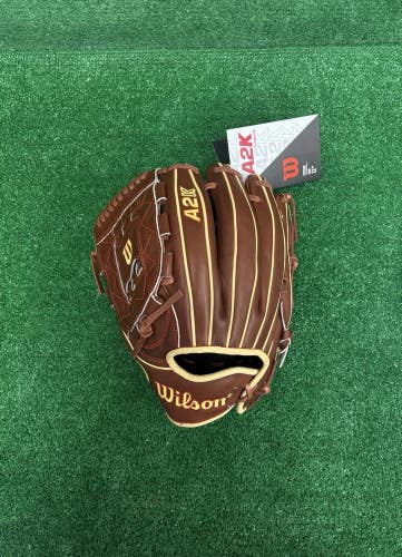 Wilson A2K 12" C12 Left Handed Pitchers Baseball Glove - Lefty