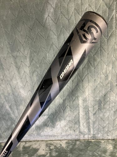2022 Louisville Slugger Omaha Alloy Bat USABat Certified (-10) Alloy 19 oz 29" (Used)