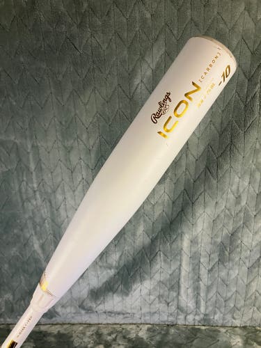 2024 Rawlings Icon Composite Bat USSSA Certified (-10) Composite 18 oz 28" (Used)