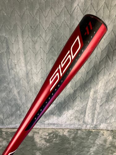 2019 Rawlings 5150 Alloy Bat USABat Certified (-11) Alloy 15 oz 26" (Used)