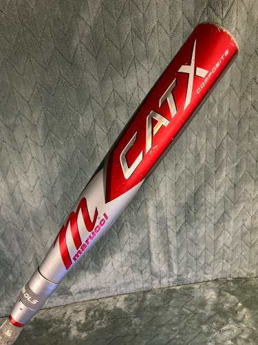 2023 Marucci CAT X Composite Bat USSSA Certified (-5) Composite 25 oz 30" (Used)