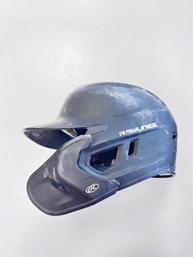 Used Rawlings 6 7/8-7 5/8 Batting Helmet No Mask Black MD 11860-S000314292