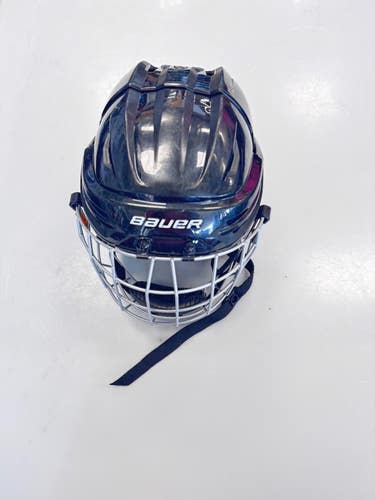 Used Bauer RE AKT 95 Helmet Cage Combo Black SM 11860-S000314271