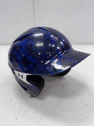 Used Under Armour 5 7/8 - 6 3/4 Batting Helmet No Mask Royal Blue One Size 11860-S000314201
