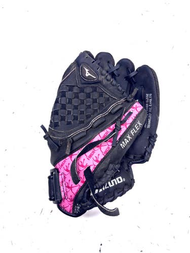 Used Mizuno FINCH BB/SB Glove RH Throw Black 11" 11860-S000314165
