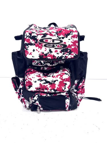 Used BoomBah BLACK CAMO BB/SB Player Carry Bag None 11860-S000314155