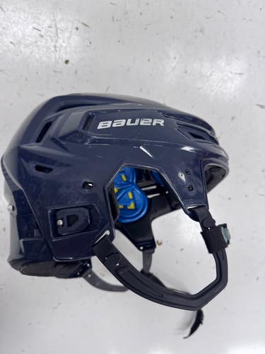 Used Bauer REAKT 150 MED Hockey Helmet Only Navy Blue MD 11860-S000314125