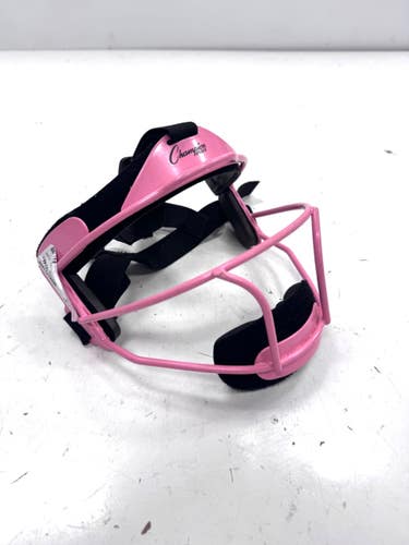 Used Champion Sports PINK BB/SB Fielders Mask Pink One Size 11860-S000314101