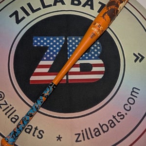 Combat MFG SPEC A1 Rodeo 33/30 Greatest Show On Dirt BBCOR BAT ORANGE CLEAN!