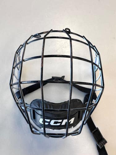 Used CCM Hockey Wire Mask Black MD 11860-S000314367
