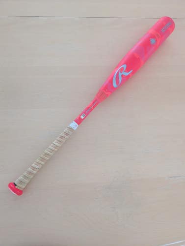 Rawlings Pink Electric Unicorn Icon 30/25 -5 USSSA Baseball CLEAN