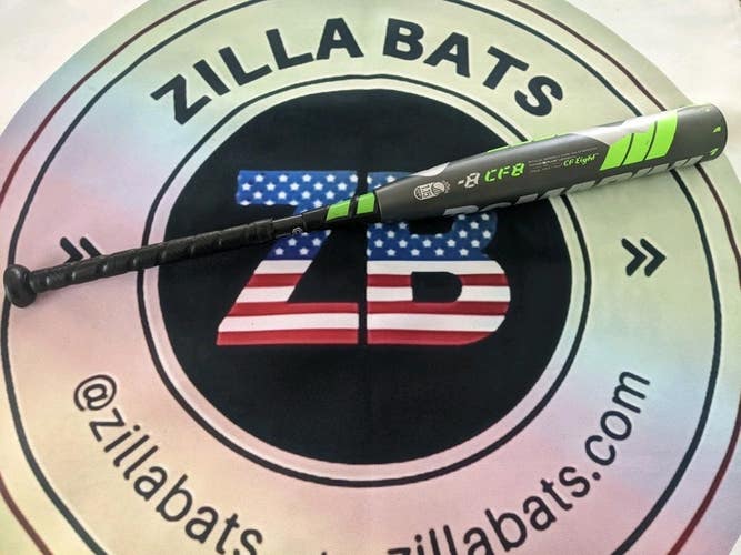 DeMarini 2016 CF8 31/23 -8 CFR16 USSSA Green Zen Baseball Bat. THE GOAT