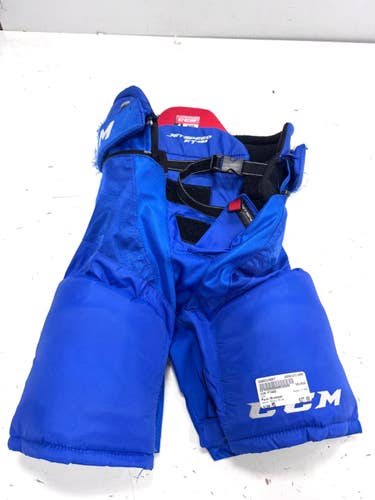 Used CCM FT485 Junior Pant Royal Blue MD 11860-S000314007