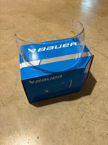 Bauer Pro Straight Visor Clear Visor