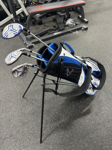 Used Callaway XJ Jr Package Set RH Royal Blue 6 Piece 11337-S000494675
