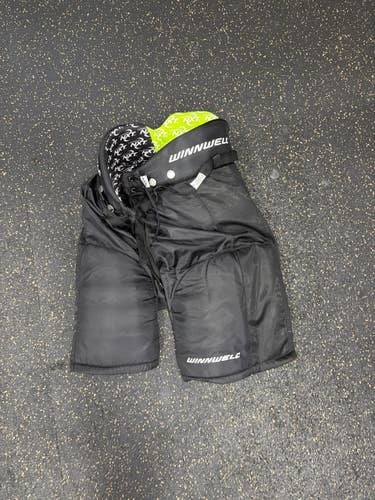 Used WinnWell HOCKEY PANTS Intermediate Pant Black LG 11337-S000494911