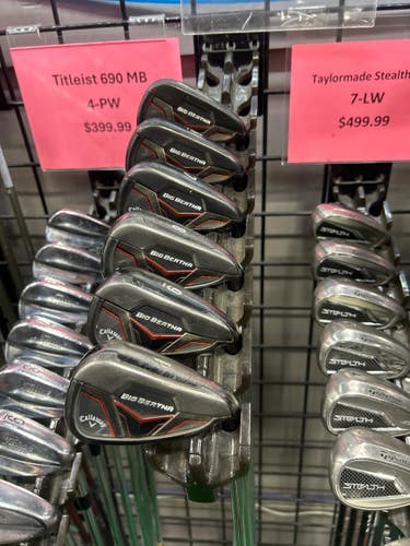 Used Callaway BIG BERTHA 2019 5-PW Mens Iron Set RH 5I-PW 11337-S000495232