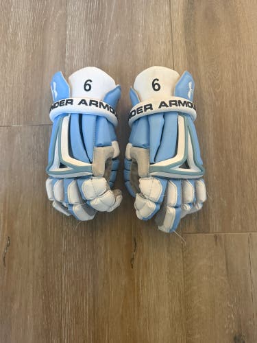 Johns Hopkins Under Armour BioFit Lacrosse Gloves