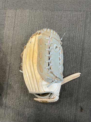 Used Franklin FIELD MASTER BB/SB Glove RH Throw White 12" 11614-S000242786