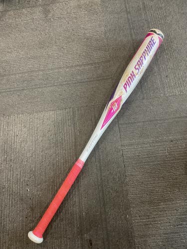 Used Easton PINK SAPPHIRE BB/SB Fastpitch Bat 29" 11614-S000242785