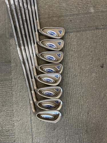 Used Ping G5 BLACK DOT Mens Iron Set RH 3I-PW 11614-S000242798