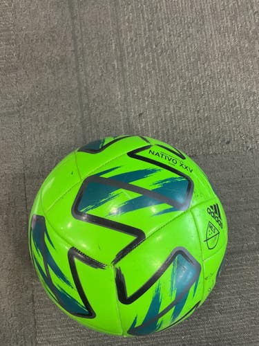 Used Adidas MLS CLUB All Size Soccer Ball Green 4 11614-S000242779