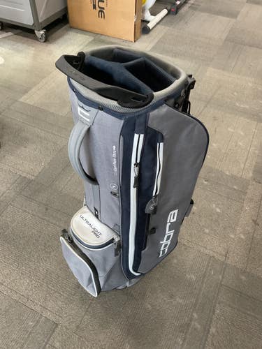 Used Cobra ULTRALIGHT PRO Mens Stand Bag Grey 11614-S000242458