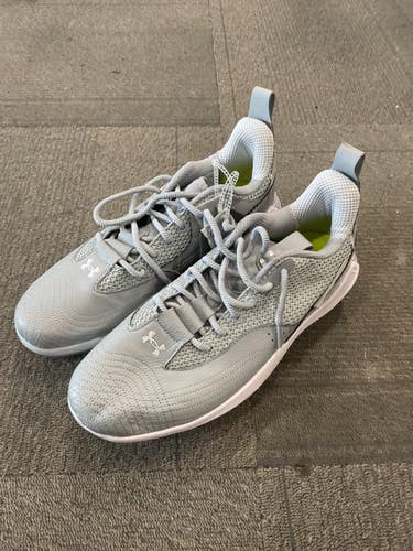 Used Under Armour BH HOVR BB/SB Cleats Grey Senior 12 11614-S000242713