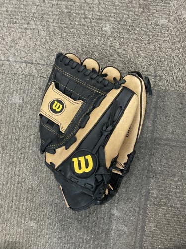 Used Wilson SELECT A450 BB/SB Glove RH Throw Brown 12" 11614-S000242704