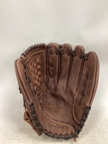 Used Rawlings PLAYER PREFERRED BB/SB Glove RH Throw Brown 14" 11851-S000050911