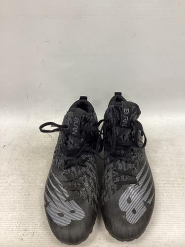 Used New Balance LAX Cleats Mens Black Senior 9 11851-S000050909