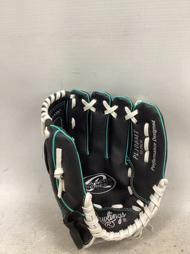 Used Rawlings PLAYERS SERIES BB/SB Glove RH Throw Black 10" 11851-S000050874