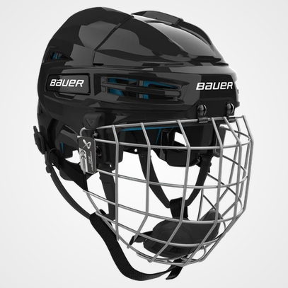 New Bauer PRODIGY Helmet Cage Combo Black One Size 11851-BAR1064828BLK
