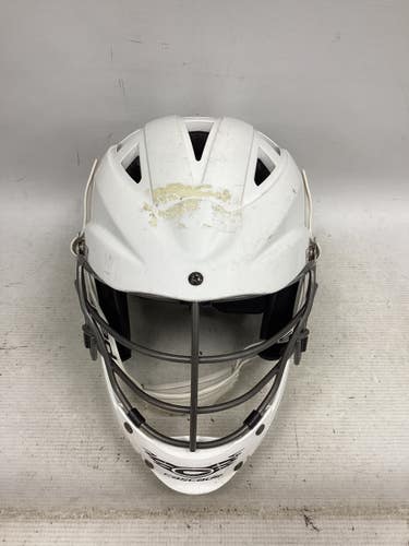 Used Cascade CS-R Lacrosse Helmet White One Size 11851-S000050871